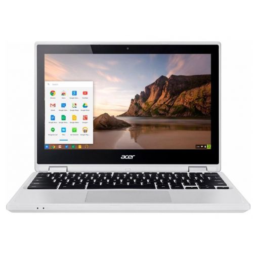 에이서 Acer R 11 Convertible 2-in-1 11.6 TouchScreen Chromebook-Intel Celeron N3150, 4GB DDR3L, 32GB eMMC Flash Memory, Chrome-White