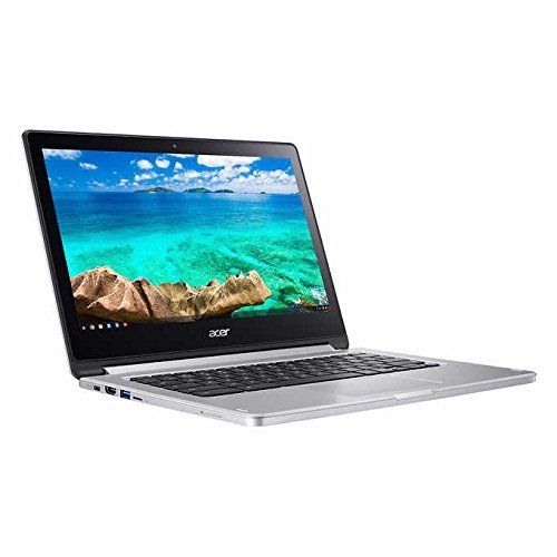 에이서 2018 Premium Acer R13 13.3 2-in-1 Convertible Full HD IPS Touchscreen Chromebook - MediaTek Quad-Core MT8173C 2.1GHz 4GB RAM 32GB SSD PowerVR GX6250 WLAN Bluetooth Webcam HDMI 12hr