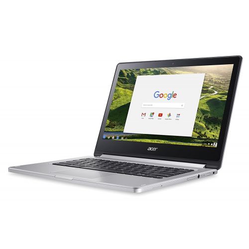 에이서 2018 Premium Acer R13 13.3 2-in-1 Convertible Full HD IPS Touchscreen Chromebook - MediaTek Quad-Core MT8173C 2.1GHz 4GB RAM 32GB SSD PowerVR GX6250 WLAN Bluetooth Webcam HDMI 12hr