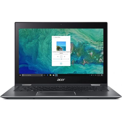 에이서 Acer Spin 5 SP513-52N-58WW, 13.3 Full HD Touch, 8th Gen Intel Core i5-8250U, Amazon Alexa Enabled, 8GB DDR4, 256GB SSD, Convertible, Steel Gray