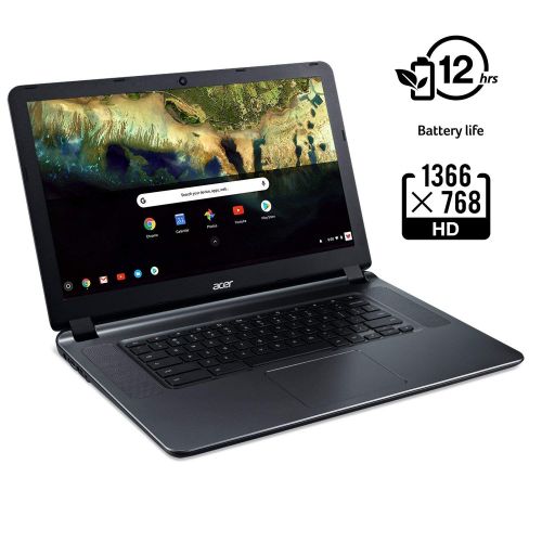 에이서 Acer Chromebook 15 CB3-532-C4ZZ, Celeron N3060, 15.6 HD, 4GB LPDDR3, 32GB Storage, Google Chrome (Certified Refurbished)