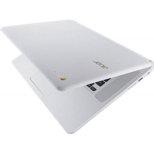 에이서 2017 Newest Acer 15.6 FHD (1920x1080) IPS Chromebook - Intel Celeron-3205U, 4GB RAM, SSD, Intel HD Graphics, HDMI, WIFI, Bluetooth, Chrome OS-White (16GB)