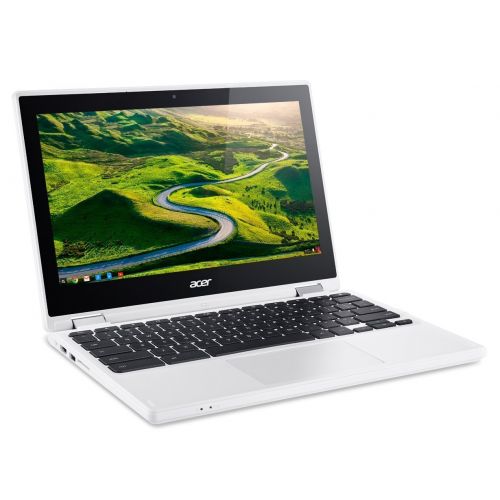 에이서 Acer R11 Convertible 2-in-1 Chromebook, 11.6 HD Touchscreen, Intel Quad-Core N3150 1.6Ghz, 4GB Memory, 32GB SSD, Bluetooth, Webcam, Chrome OS