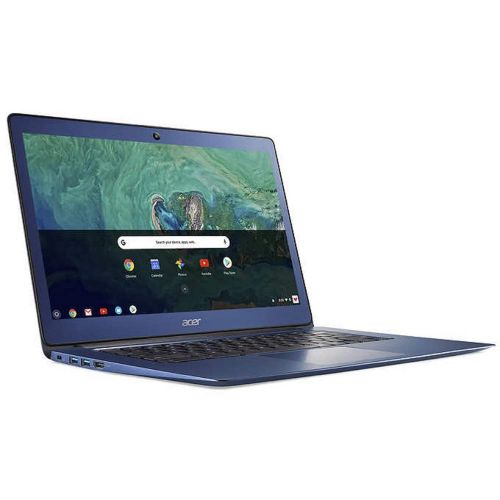 에이서 Acer 14 Chromebook Bundle - Intel Celeron N3160 Processor 1.6GHz - 4GB LPDDR3 Memory - 32GB Internal Storage - Chrome OS Stellar Blue (Certified Refurbished)