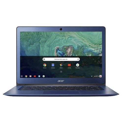 에이서 Acer 14 Chromebook Bundle - Intel Celeron N3160 Processor 1.6GHz - 4GB LPDDR3 Memory - 32GB Internal Storage - Chrome OS Stellar Blue (Certified Refurbished)