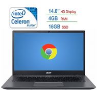 2018 Newest Acer 14-inch HD Chromebook LED Anti-glare Display, Intel Dual-Core Celeron 3855u 1.6GHz processor, 4GB RAM, 16GB SSD, HDMI, USB 3.0, Webcam, 802.11a Wifi, Bluetooth, Go