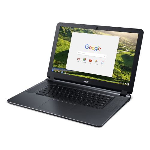 에이서 Acer 15.6 Chromebook Celeron N3060 Dual-Core 1.6GHz 2GB RAM 16GB Flash ChromeOS (Certified Refurbished)