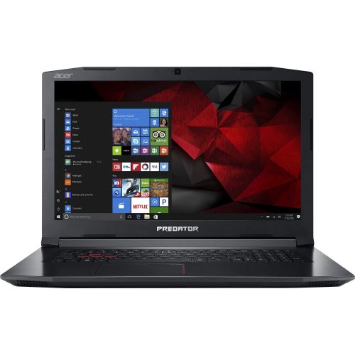 에이서 Acer Predator Helios 300 17.3 Full HD Gaming Laptop - 7th Gen Intel Core i7-7700HQ Processor up to 3.80GHz, 32GB Memory, 1TB SSD + 2TB HDD, 6GB Nvidia GeForce GTX 1060 Graphics, Wi