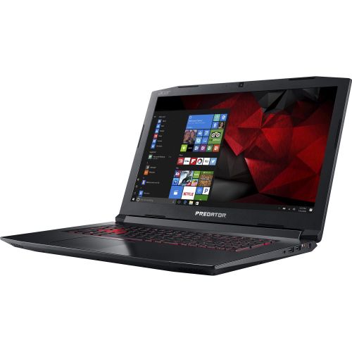 에이서 Acer Predator Helios 300 17.3 Full HD Gaming Laptop - 7th Gen Intel Core i7-7700HQ Processor up to 3.80GHz, 32GB Memory, 1TB SSD + 2TB HDD, 6GB Nvidia GeForce GTX 1060 Graphics, Wi