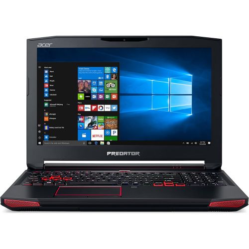 에이서 Acer Predator 15 Gaming Laptop, Core i7 Quad-core, GeForce GTX 1060, 15.6 Full HD G-SYNC, 16GB DDR4, 256GB SSD, 1TB HDD, G9-593-73N6