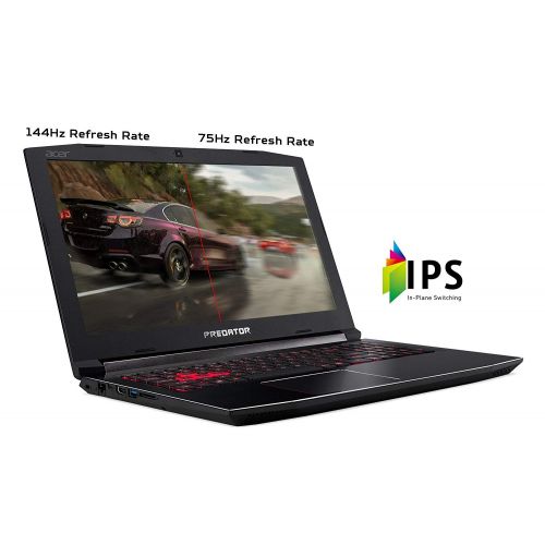 에이서 Acer 2019 Newest Premium Predator Helios 300 15.6 Inch Gaming Laptop (Intel Core i7-8750H up to 4.1 GHz, 8GB16GB32GB RAM, 128GB to 1TB SSD, 1TB2TB HHD, NVDIDA GTX 1060 6GB, WiFi