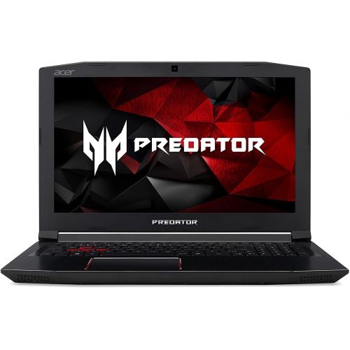 에이서 2018 Premium Flagship Acer Predator Helios 300 Gaming Laptop (15.6 inch FHD, Intel Core i7-7700HQ, 16GB DDR4 RAM, 256GB SSD, GeForce GTX 1060 6GB, VR Ready, Red Backlit Keyboard, W