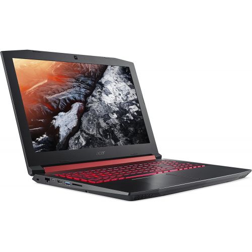 에이서 Acer Nitro 5, 7th Gen Intel Core i5-7300HQ, GeForce GTX 1050, 8GB DDR4, 256GB SSD, Windows 10 Home, Shale Black, AN515-51-56U0