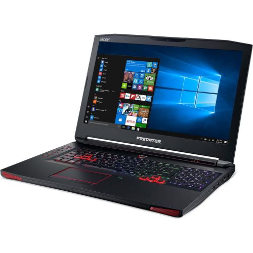 에이서 Acer Predator 17 Gaming Laptop, Core i7, GeForce GTX 1070, 17.3 Full HD G-SYNC, 16GB DDR4, 256GB SSD, 1TB HDD, G9-793-79V5