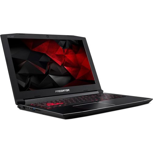 에이서 Acer Predator Helios 300 Gaming Laptop, 15.6 Full HD IPS, Intel i7-7700HQ CPU, 16GB DDR4 RAM, 256GB SSD, GeForce GTX 1060-6GB, VR Ready, Red Backlit KB, Metal Chassis, Windows 10 6