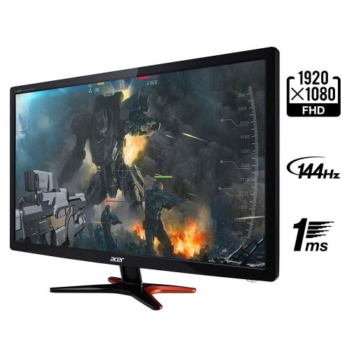 에이서 Acer GN246HL Bbid 24-Inch 3D Gaming Display (144Hz Refresh Rate)