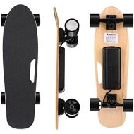 Aceshin Electric Skateboard 350W Motorized Compact E-Skateboard with Wireless Remote Control Colorful LED Light 21 MPH Top Speed for Adult Teens
