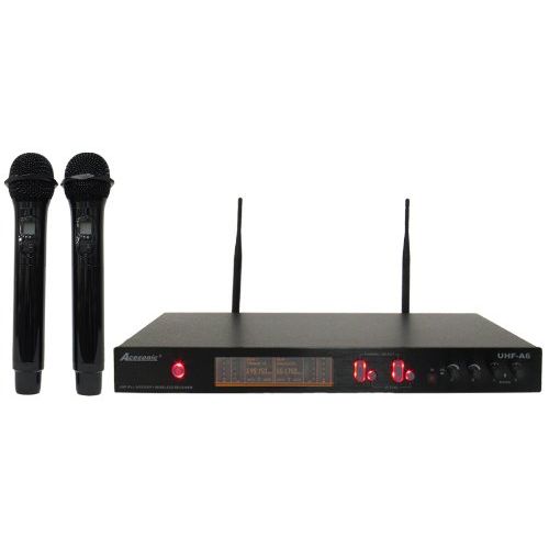  Acesonic UHF-A6 Commercial UHF True Diversity Wireless Microphone System
