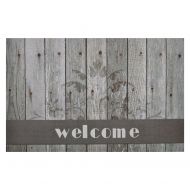 Achim Home Furnishings RM1830BW06 Boardwalk Welcome Entrance Mat 18 x 30 Black