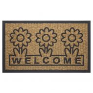 Achim Home Furnishings COM1830DS6 Daisy Coco Door Mat, 18 by 30