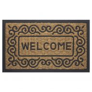 Achim Home Furnishings COM1830SC6 Scrolls Coco Door Mat, 18 by 30