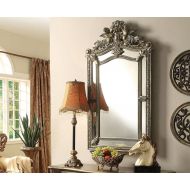 Acme Furniture 97232 Kelsey Accent Wall Mirror, Bronze