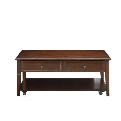  Acme Furniture Acme Malachi Coffee Table with Lift Top, Walnut