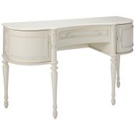 Acme Furniture 30370 Dorothy Vanity Desk with Mirror, Ivory