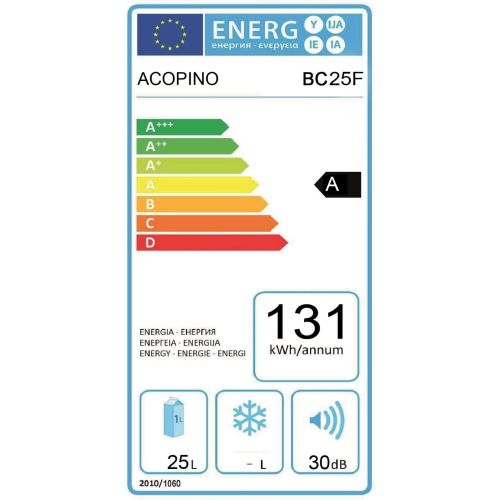  Acopino BC25F Weinkuehlschrank  thermoelektrisch  Getrankekuehlschrank  Minibar  8 Weinflaschen