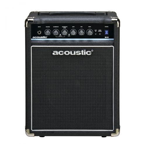  Acoustic},description:The new B15 15W Bass Combo Amp from Acoustic provides 15 watts of power pushing their custom-designed 10 speaker for incredible low end from a compactpractic