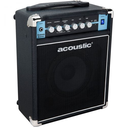  Acoustic B25C 1X8 25W Bass Combo with Tilt-Back Cab Black