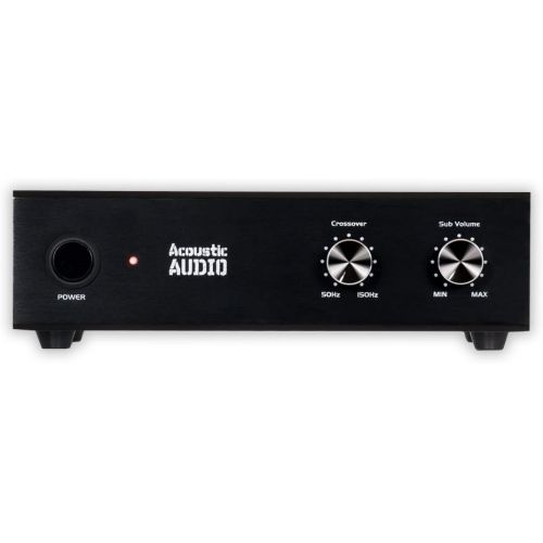  [아마존베스트]Acoustic Audio by Goldwood Acoustic Audio WS1005 Passive Subwoofer Amp 200 Watt Amplifier for Home Theater