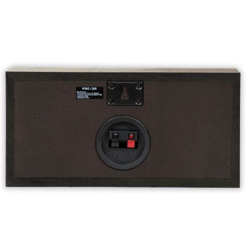  Acoustic Audio by Goldwood Acoustic Audio PSC-32 Center Channel Speaker 125 Watt 2-Way Home Theater Audio