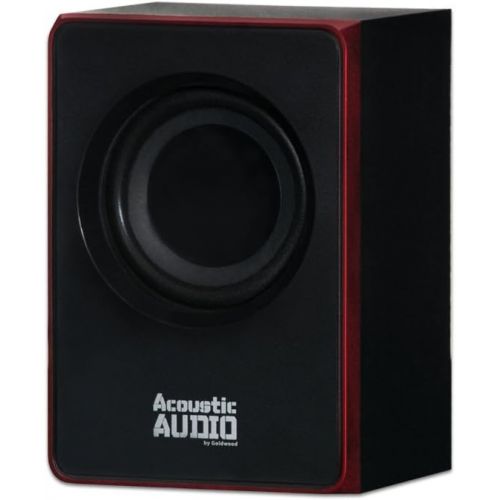  Acoustic Audio by Goldwood 2.1 Bluetooth Speaker System 2.1-Channel Home Theater Speaker System, Black (AA2103)