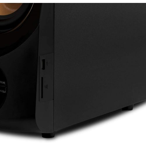  Acoustic Audio by Goldwood Bluetooth 2.1 Speaker System 2.1-Channel Home Theater Speaker System, Black (AA2170)