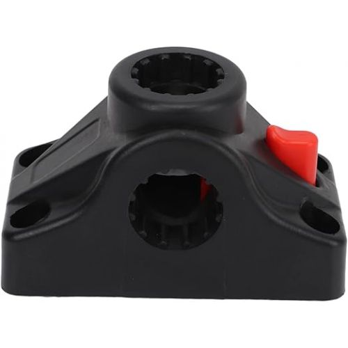  Fish Finder Mounting Bracket 360 Degree Rotation Screw Fixed Installation Portable Nylon Stainless Steel Fish Finder Holder for Yachts Boat Canoe Kayak Fishing Accessories