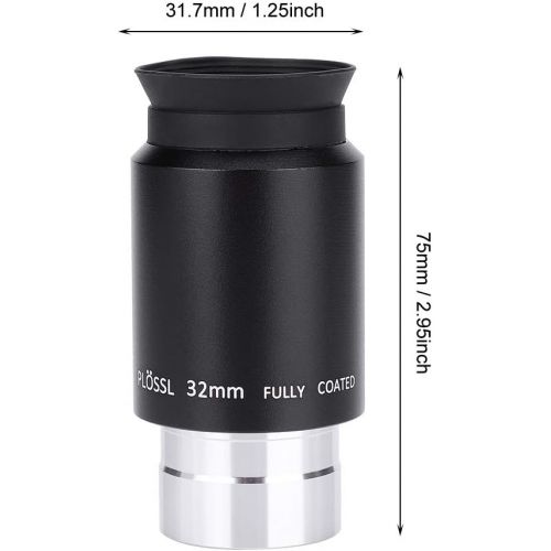  Acouto 32mm Plossl Astronomy Telescope Eyepiece with 1.25 Filter Thread