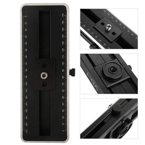  Acouto Aluminium Alloy Quick Release Sliding Plate Holder Mount for Camera Tripods