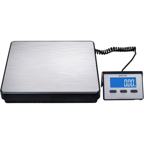  [아마존베스트]Acteck Accuteck A-BC200 200LB x 0.2 OZ Digital Heavy Duty Shipping Postal Scale, Stainless Steel