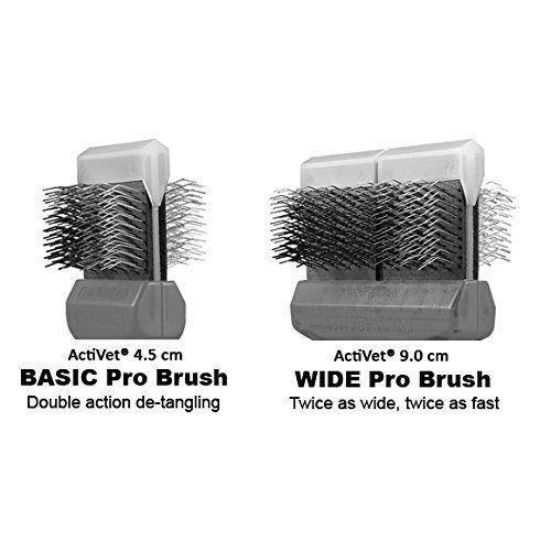  ActiVet Duo Undercoat Brush: Three Brushes in One! (9.0 cm Wide)