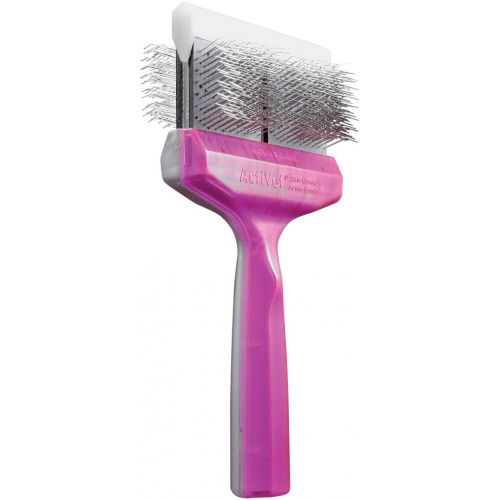  ActiVet TuffFinish Coater Duo - German Grooming Brush 9.0 cm