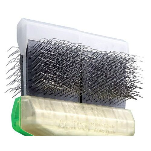  ActiVet SilCoater Duo - German Grooming Brush 9.0 cm