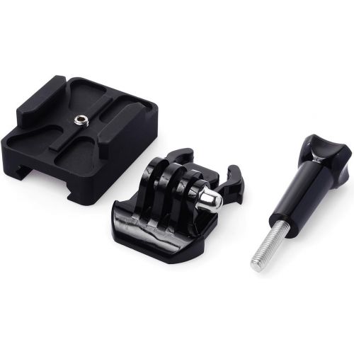  Action Mount - Picatinny Rail Mount for Any Smartphone: GoPro Quick Clip Attaches to Rail, Bundled w/Universal Mount, Operable with Any Phone. Strong Hold. Use Any Device, or GoPro