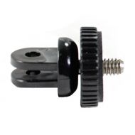 Action Mount - Universal Conversion Adapter for Sport Cam Mounts, w/Camera Screw (1/4-Inch 20). This Vertical Adapter Works with Point-and-Shoot Cameras, or Other Action Cameras Li