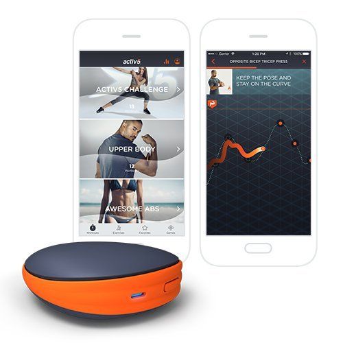  Activbody Activ5 Isometric Based Exercise - No Impact Muscle Activation - Portable Full-Body Workout and Strength Training Device with Free Coaching App