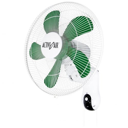  Active Air ACF16 16 inch 3-Speed Mountable Oscillating Hydroponic Grow Fan