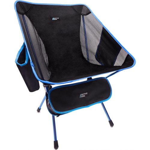  Active Era Premium Camping Chairs for Kids - Ultra Lightweight Folding Chair with Carry Bag - Compact and Comfortable Camping, Picnic, Fishing and Beach Chairs for Children Teens