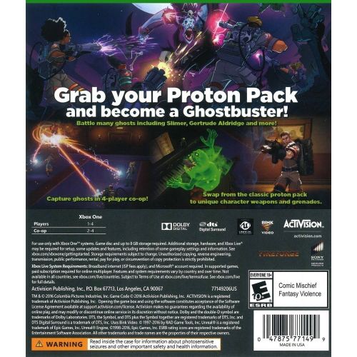  Ghostbusters, Activision, Xbox One, 047875771499