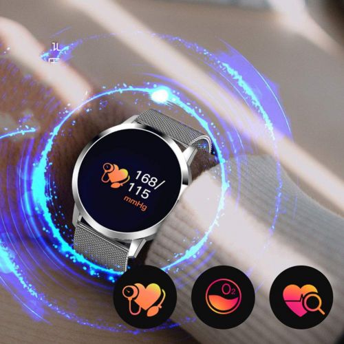  Activity Tracker ACTIVITY TRACKER Fitness Wristband, Q8 Heart Rate/Blood Pressure/Blood Oxygen Monitoring, Color Screen Display,Long Standby Waterproof IP67 Smart Watch