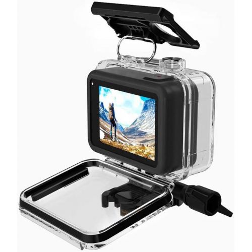  Actpe for Gopro Hero 8 Black Accessories Waterproof Protection Housing Case Diving 60M Protective for Gopro Hero 8 Sports Camera, IP68